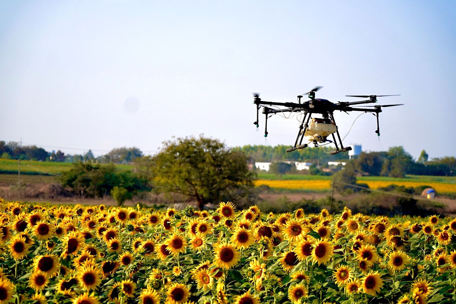 Marut bags patent for multi-nozzle aerial seed dispensing drone device.